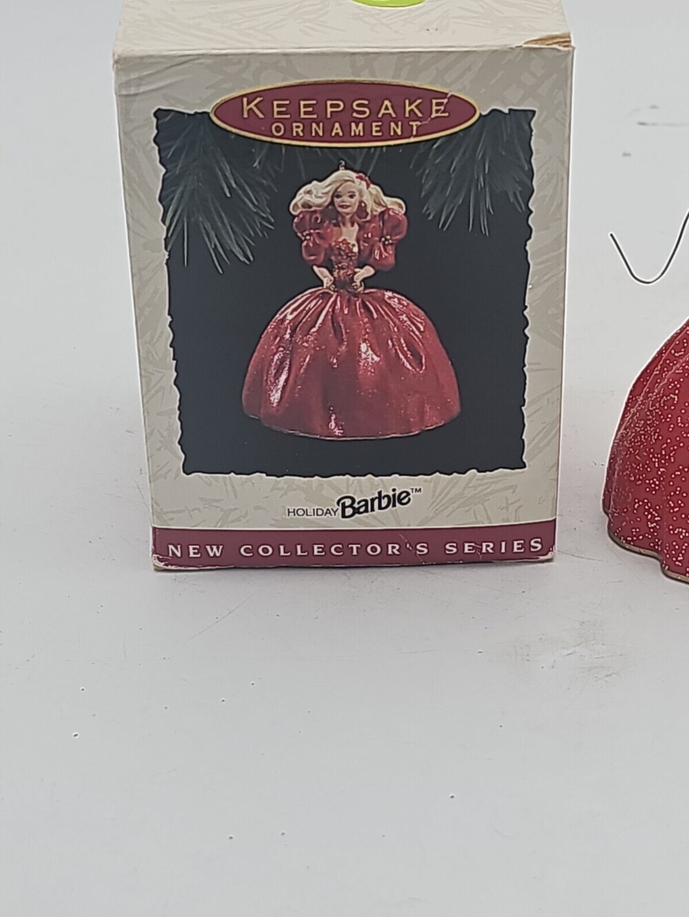 Vintage holiday Barbie hallmark Keepsake Ornament 1993 collector's series